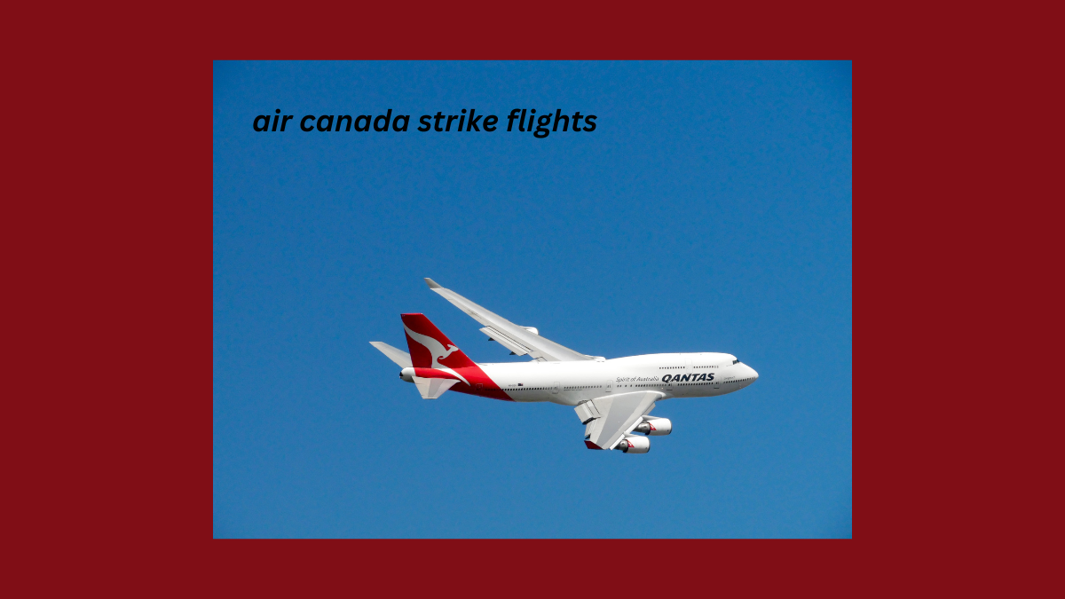 air canada strike flights