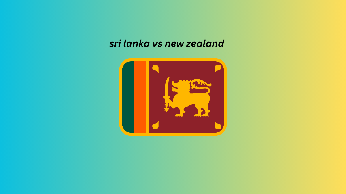 sri lanka vs new zealand