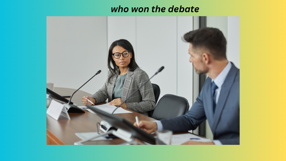 who won the debate